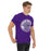 Man wearing a Klein Cain High School Hurricanes Purple Classic T-shirt 209