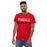 Man wearing a Tomball High School Cougars Classic Unisex Red T-shirt 17