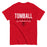 Tomball High School Cougars Classic Unisex Red T-shirt 03