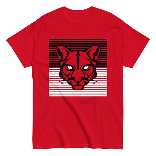 Tomball High School Cougars Classic Unisex Red T-shirt 27