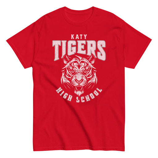 Katy High School Tigers Red Classic Unisex  T-shirt 206