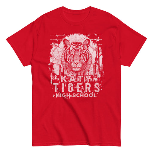 Katy High School Tigers Red Classic Unisex  T-shirt 207