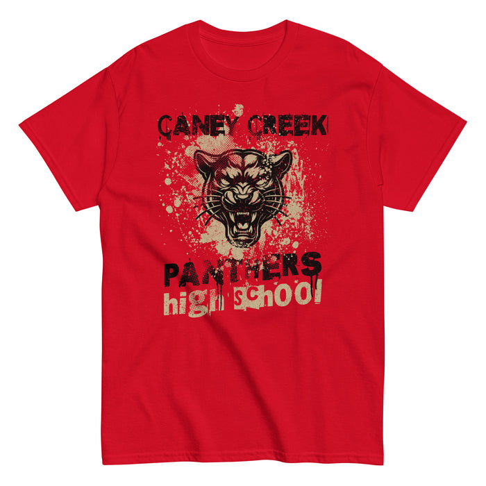 Caney Creek High School Panthers Red Classic Unisex T-shirt 205