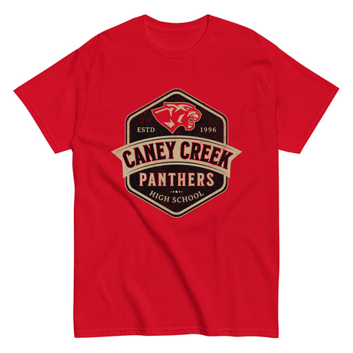 Caney Creek High School Panthers Red Classic Unisex T-shirt 209