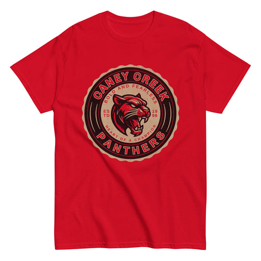 Caney Creek High School Panthers Red Classic Unisex T-shirt 216