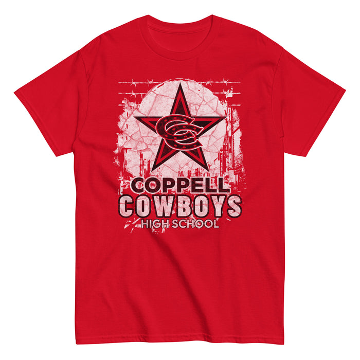 Coppell High School Cowboys Red Classic Unisex T-shirt 202