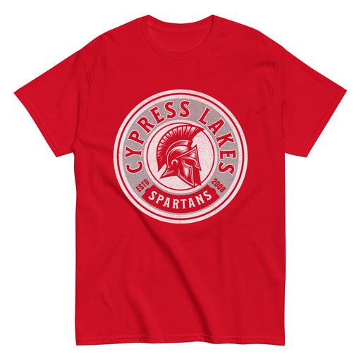 Cypress Lakes High School Spartans Red Classic Unisex T-shirt 220