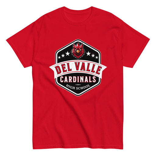 Del Valle High School Cardinals Red Classic Unisex T-shirt 209