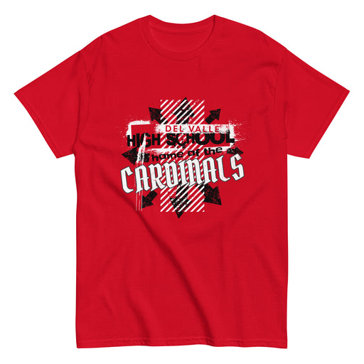 Del Valle High School Cardinals Red Classic Unisex T-shirt 210