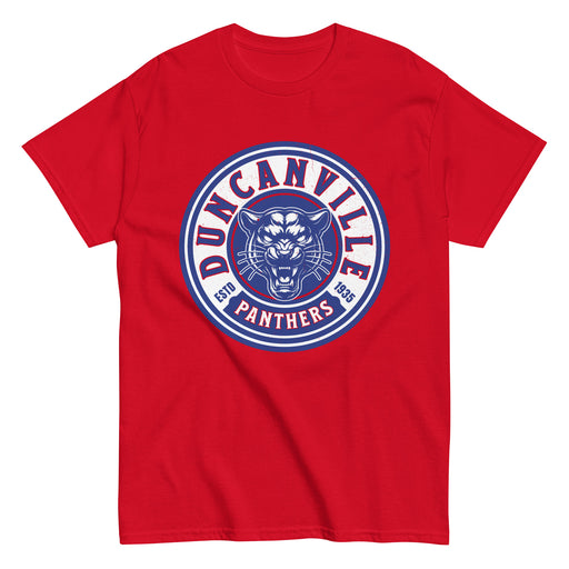 Duncanville High School Panthers Red Classic Unisex T-shirt 220