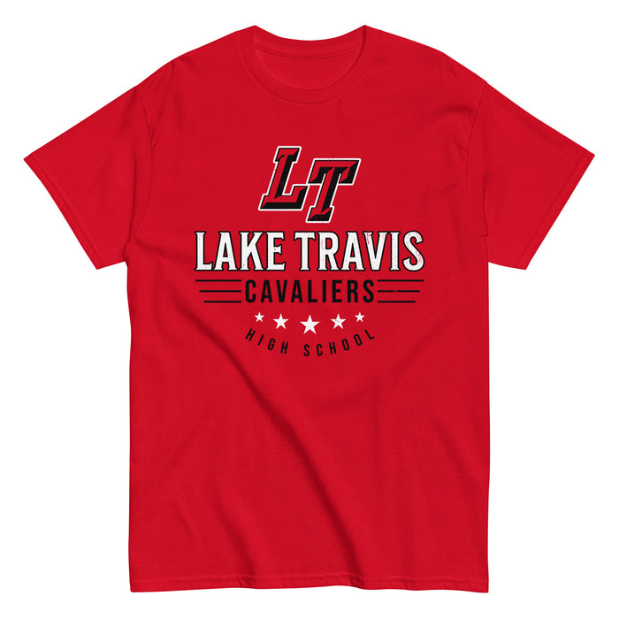 Lake Travis High School Cavaliers Red Classic Unisex T-shirt 217