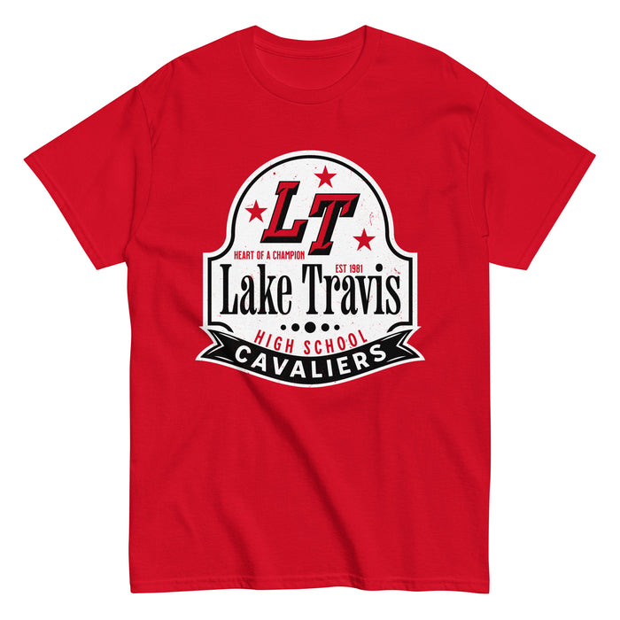 Lake Travis High School Cavaliers Red Classic Unisex T-shirt 219