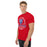 Side view of Duncanville High School Panthers Red Classic Unisex T-shirt 206