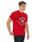 Man wearing a Tomball High School Cougars Classic Unisex Red T-shirt 16a