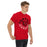 Man wearing a Tomball High School Cougars Classic Unisex Red T-shirt 19a