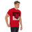 Man wearing a Tomball High School Cougars Classic Unisex Red T-shirt 27a