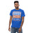 Man wearing a Grand Oaks High School Grizzlies Classic Unisex Royal T-shirt 01