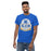 Man wearing a Klein High School Bearkats Classic Unisex Royal T-shirt 203a