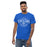 Man wearing Cypress Creek High School Cougars Royal Blue Classic Unisex T-shirt 211