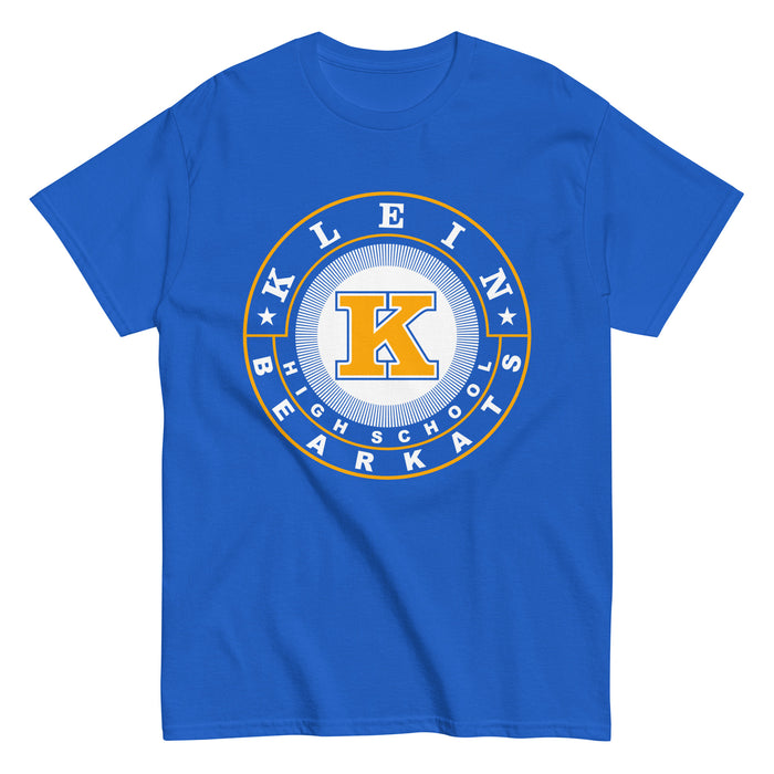 Klein High School Bearkats Classic Unisex Royal T-shirt 02