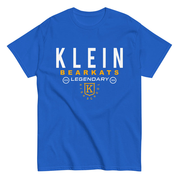 Klein High School Bearkats Classic Unisex Royal T-shirt 03