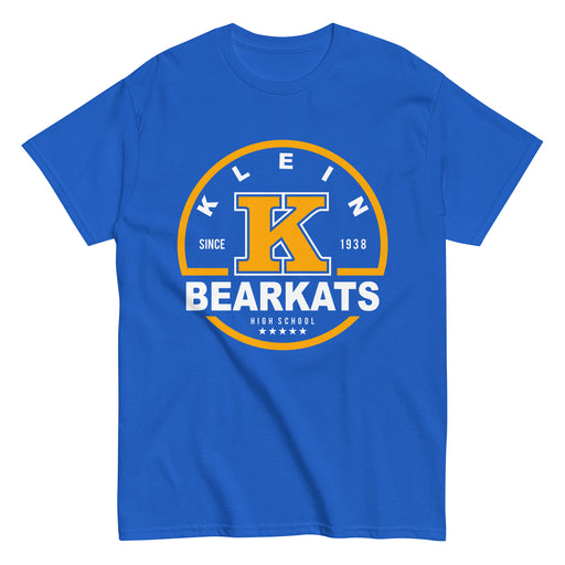 Klein High School Bearkats Classic Unisex Royal T-shirt 04