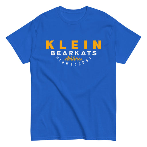 Klein High School Bearkats Classic Unisex Royal T-shirt 12