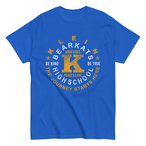 Klein High School Bearkats Classic Unisex Royal T-shirt 16