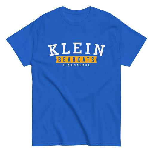 Klein High School Bearkats Classic Unisex Royal T-shirt 21