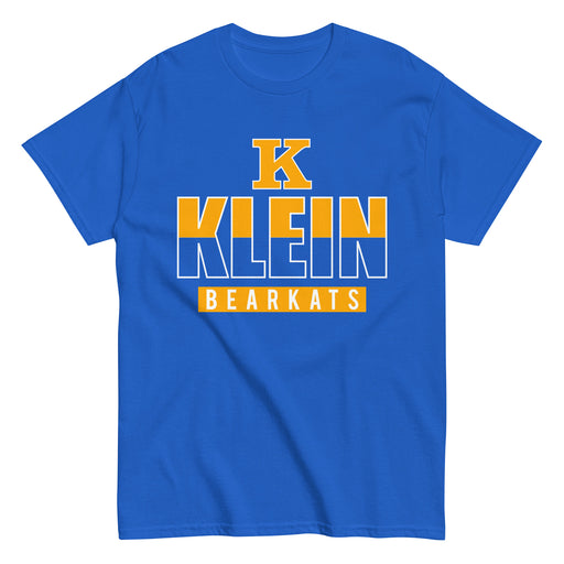 Klein High School Bearkats Classic Unisex Royal T-shirt 23