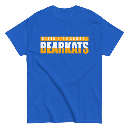 Klein High School Bearkats Classic Unisex Royal T-shirt 25