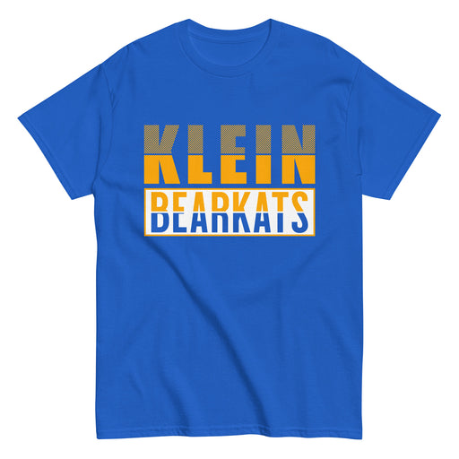 Klein High School Bearkats Classic Unisex Royal T-shirt 31