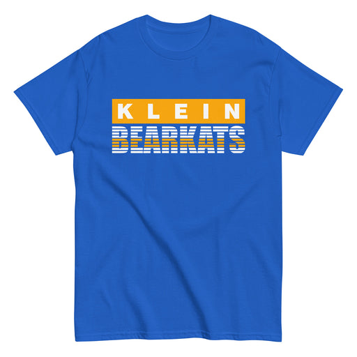 Klein High School Bearkats Classic Unisex Royal T-shirt 35