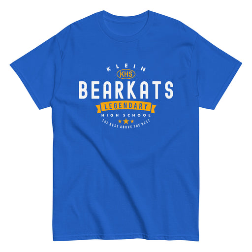 Klein High School Bearkats Classic Unisex Royal T-shirt 44