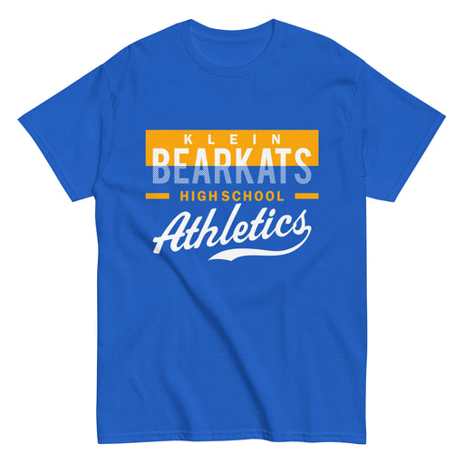 Klein High School Bearkats Classic Unisex Royal T-shirt 48