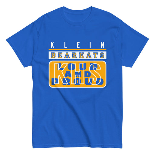 Klein High School Bearkats Classic Unisex Royal T-shirt 86