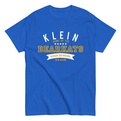 Klein High School Bearkats Classic Unisex Royal T-shirt 96