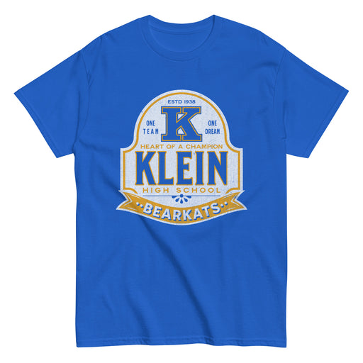 Klein High School Bearkats Classic Unisex Royal T-shirt 203