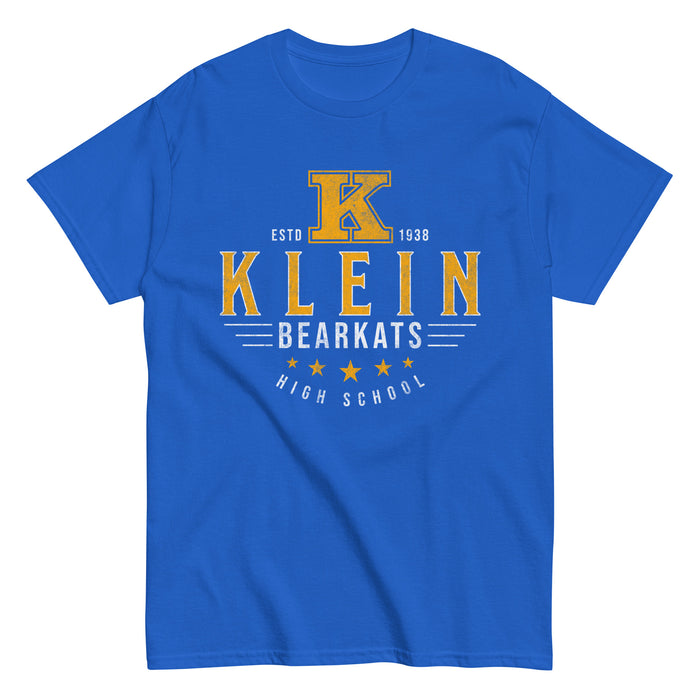 Klein High School Bearkats Classic Unisex Royal T-shirt 209