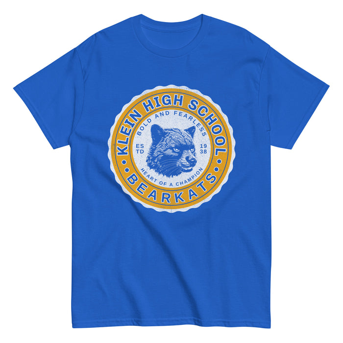 Klein High School Bearkats Classic Unisex Royal T-shirt 212