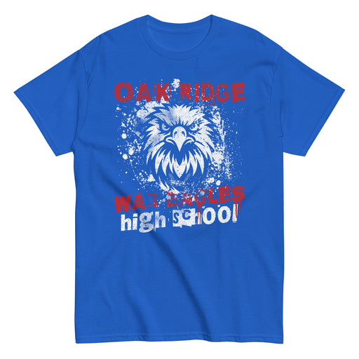 Oak Ridge High School War Eagles Royal Blue Classic Unisex T-shirt 205