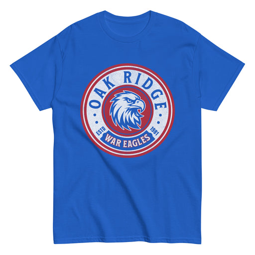 Oak Ridge High School War Eagles Royal Blue Classic Unisex T-shirt 220