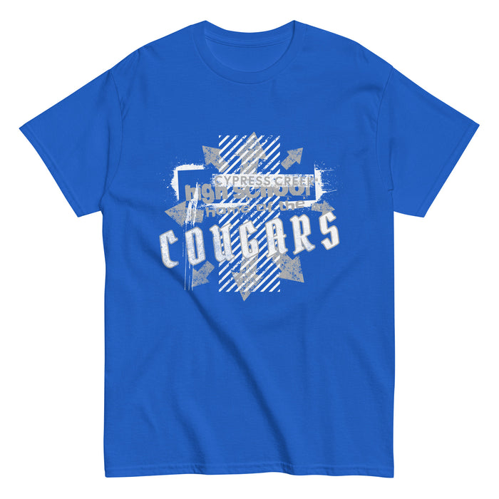 Cypress Creek High School Cougars Royal Blue Classic Unisex T-shirt 210