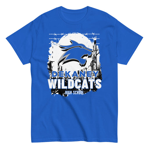 Dekaney High School Wildcats Royal Classic Unisex T-shirt 202