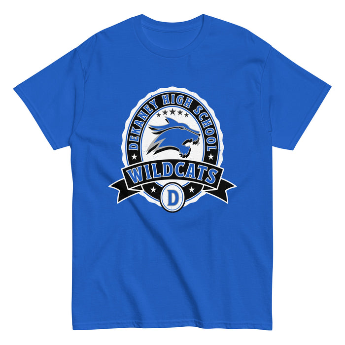 Dekaney High School Wildcats Royal Classic Unisex T-shirt 212