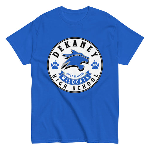 Dekaney High School Wildcats Royal Classic Unisex T-shirt 215