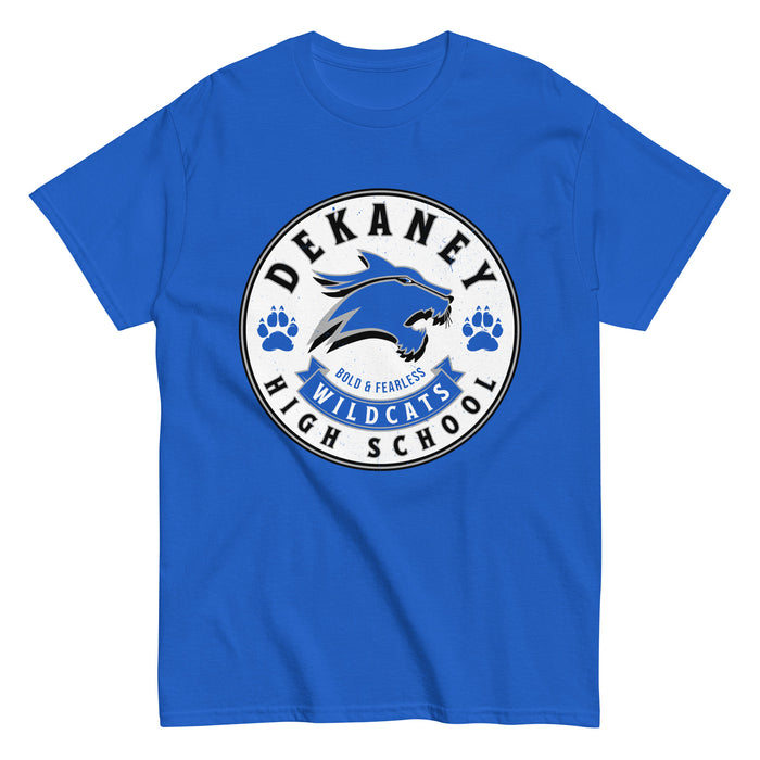 Dekaney High School Wildcats Royal Classic Unisex T-shirt 215