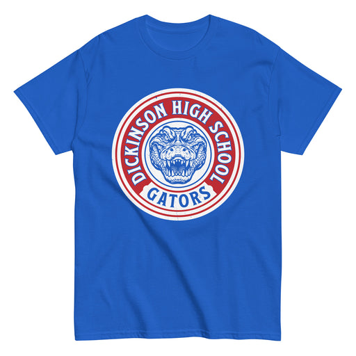 Dickinson High School Gators Royal Blue Classic Unisex T-shirt 220