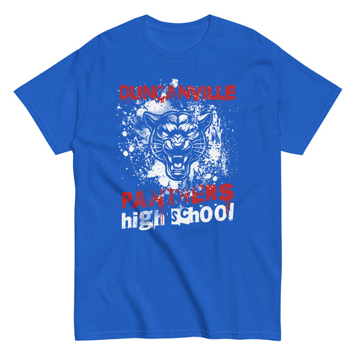 Duncanville High School Panthers Royal Blue Classic Unisex T-shirt 205