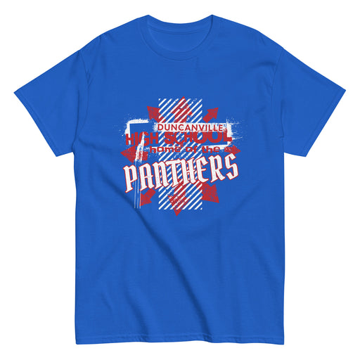 Duncanville High School Panthers Royal Blue Classic Unisex T-shirt 210